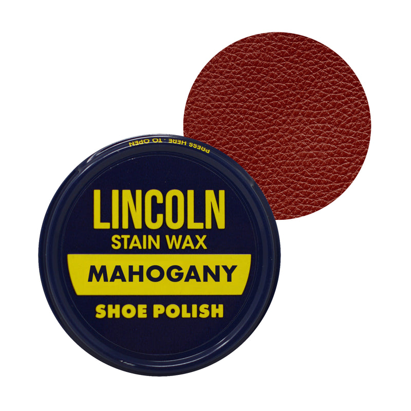 Original Stain Wax Shoe Polish Mahogany Lincoln Shoe Polish